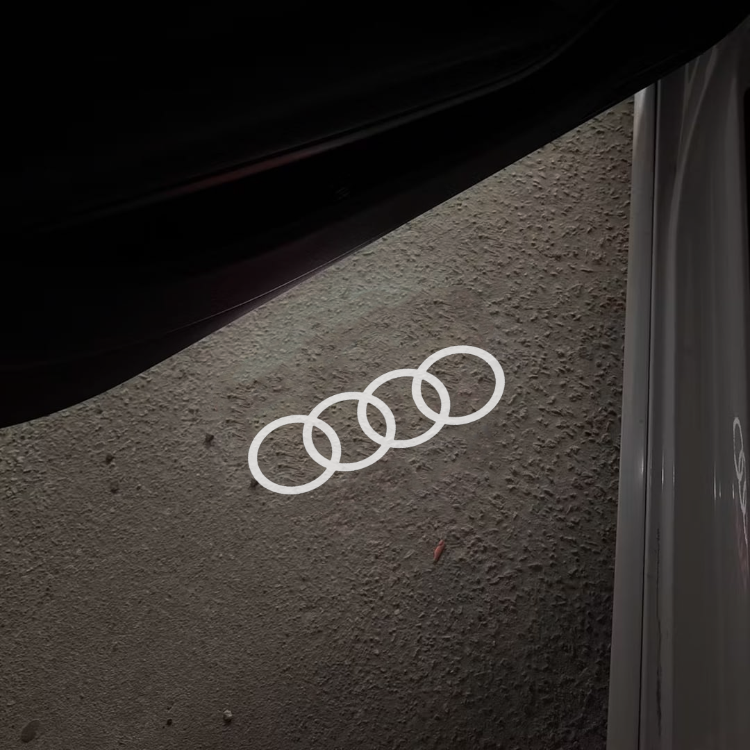 Audi R8 42/4S Door Puddle Lights 2008–2023